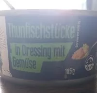 Mängden socker i Thunfisch in dressing