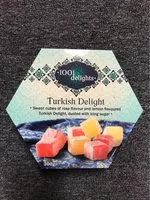 Mängden socker i Turkish Delight , Türkische Marshmallow