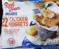 Mängden socker i breaded chicken nuggets
