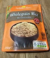 Mängden socker i Wholegrain Rice (microwaveable)
