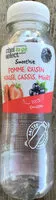 Mängden socker i Smoothie pomme, raisin, fraise, cassis, mûre