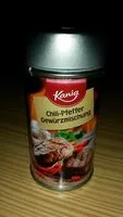 Mängden socker i Chili-Pfeffer Gewürzmischung