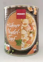 Mängden socker i Hühnernudeltopf