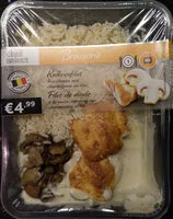 Mängden socker i Filet de dinde à la sauce crémeuse