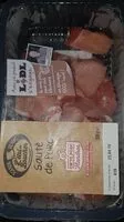 Mängden socker i Sauté de porc