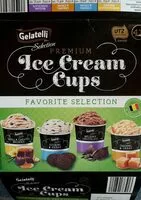 Mängden socker i Ice cream cups