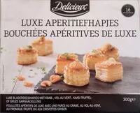 Mängden socker i Bouchées apéritives de luxe