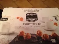 Mängden socker i Cream puffs