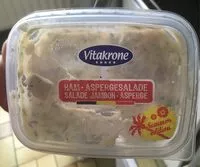 Mängden socker i Vitakrone, salade jambon-asperge