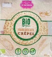 Mängden socker i Crêpes biologiques