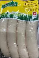 Mängden socker i Saucisse à rôtir de volaille