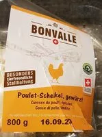 Mängden socker i Cuisses de poulet épicées