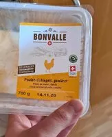 Mängden socker i Pilons de poulet bonvalle