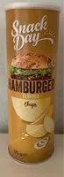 Mängden socker i Snack day chips hamburger