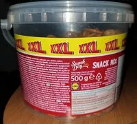 Mängden socker i Snack Mix XXL