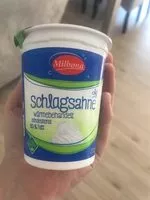 Mängden socker i Schlagsahne