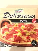 Mängden socker i Pizza Alfredo 2x340g Diavolo