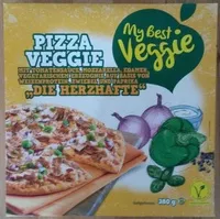Mängden socker i Pizza Veggie „Die Herzhafte“
