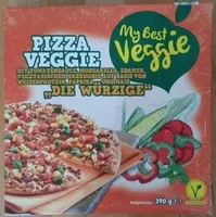 Mängden socker i Pizza Veggie „Die Würzige“