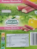 Mängden socker i Compote pomme-rhubarbe