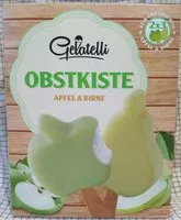 Mängden socker i Fruit box apple & Pear