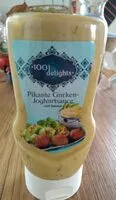 Mängden socker i Pikante Gurken Joghurtsauce