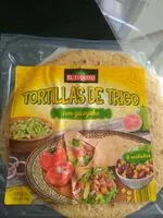 Mängden socker i Tortillas de trigo con guayaba