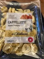 Mängden socker i Cappelletti