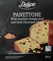 Mängden socker i Panettone con scorze d'arancia e cioccolato fondente