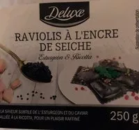 Mängden socker i Raviolis à l'encre de seiche