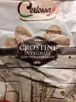 Mängden socker i Crostini integrali