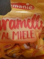 Mängden socker i Caramelle al miele