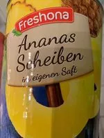 Mängden socker i Ananas Scheiben