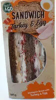 Mängden socker i Select & Go Sandwich Turkey & Egg