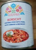 Mängden socker i Borscht