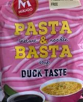 Mängden socker i Mikado Pasta & Basta Duck