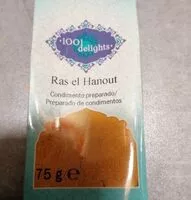 Mängden socker i Ras el Hanout