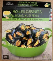 Mängden socker i Moules cuisinées Beurre, Ail et Persil