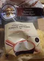 Mängden socker i Fromages râpés pour Fondue Savoyarde