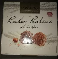 Mängden socker i Rochers praliné