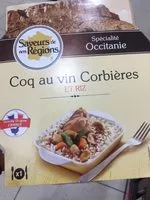 Mängden socker i Coq au Vin des Corbières et Riz
