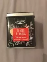 Mängden socker i Thé mixte a l’ananas