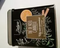 Mängden socker i Thé noir aromatisé