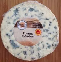 Mängden socker i Fourme d'Ambert AOP
