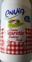 Mängden socker i Crème fleurette entière fluide 50cl