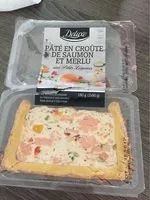 Mängden socker i Pate en croute de saumon et merlu