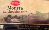 Mängden socker i Mousse au chocolat noir