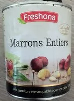 Mängden socker i Marrons entiers