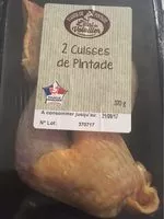 Mängden socker i 2 Cuisses de pintade