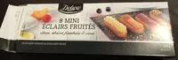 Mängden socker i Mini eclairs fruites